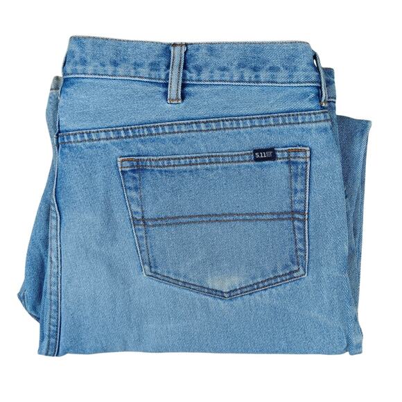 5.11 Tactical Traditional Denim Jeans Mens 40X31 Light Wash Relaxed Straight - Picture 1 of 14